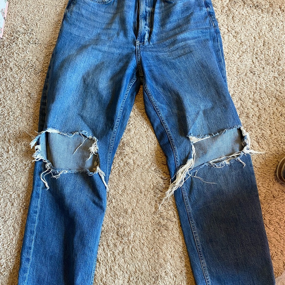 Arizona Jean Company Blue Straight Leg Jeans